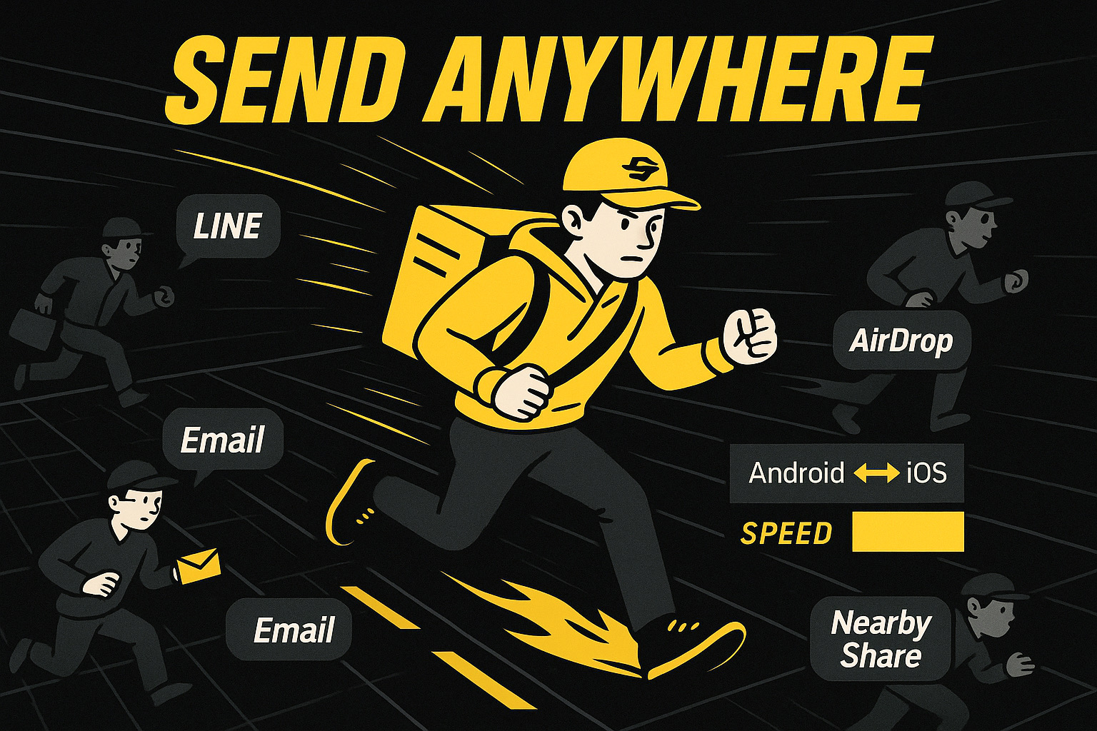 สงครามส่งด่วน… จะส่งไฟล์ด่วนข้ามค่าย ใช้ Android หรือ iPhone ก็ไม่มีปัญหา