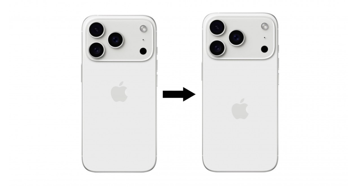 iPhone 17 Pro ดีไซน์ใหม่! โลโก้ Apple อาจย้ายที่ แถม MagSafe วงรอบโลโก้!