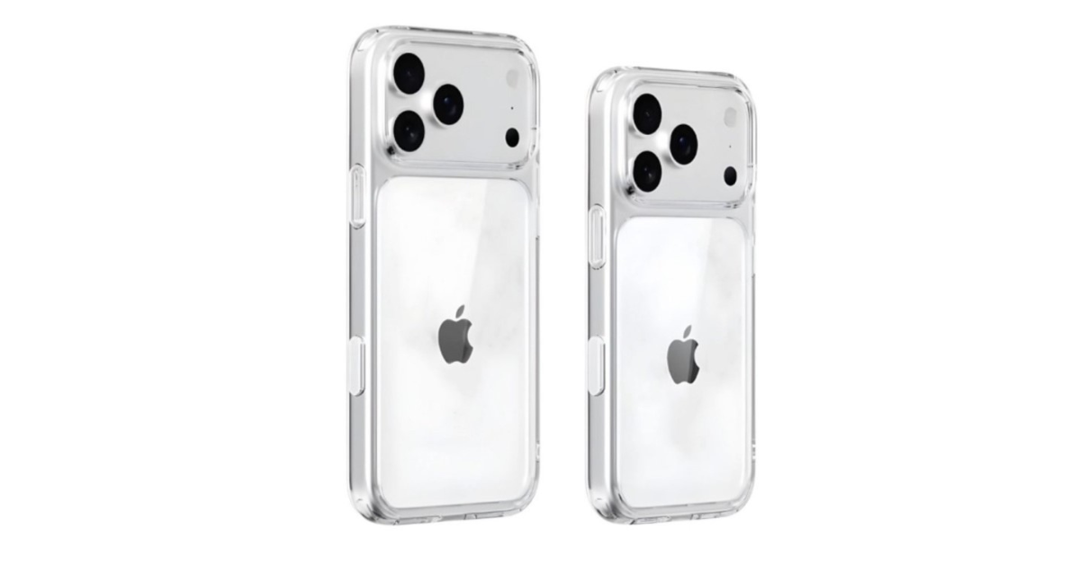 หลุดภาพเคส iPhone 17 Series เผยดีไซน์กล้องสุดว้าว!