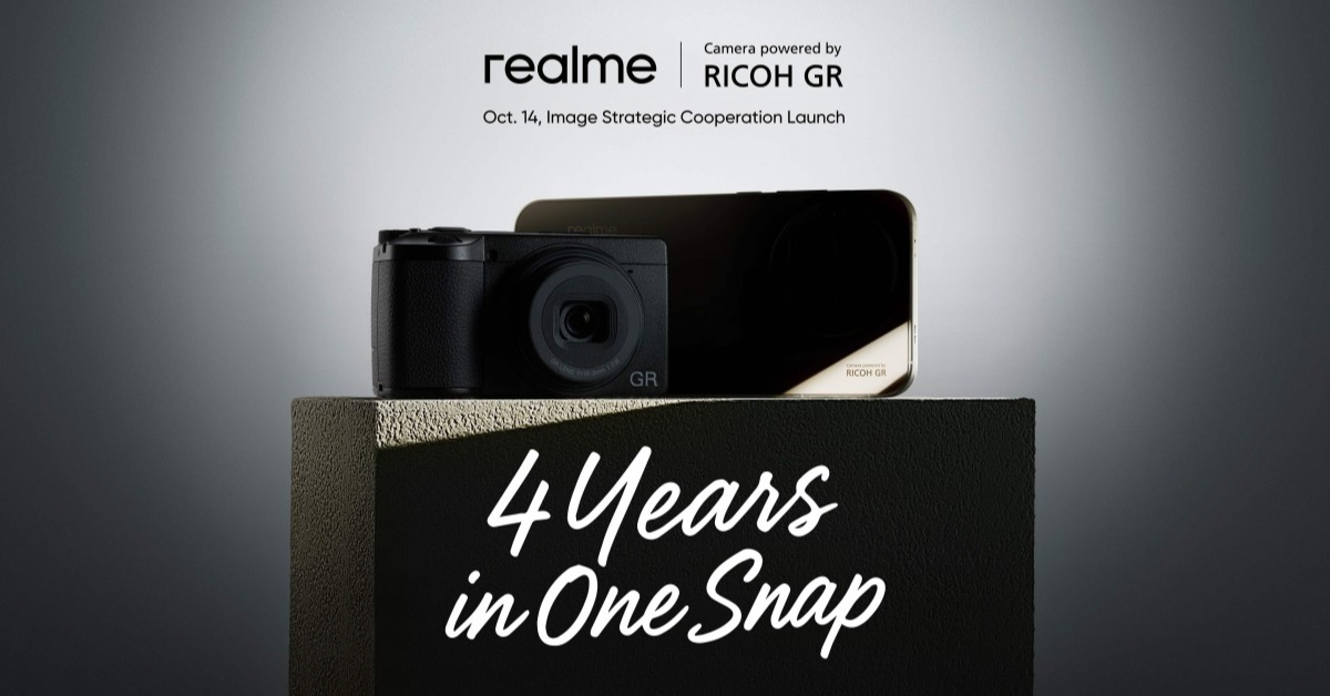 realme จับมือ Ricoh ชูโรงกล้องฟิล์มสไตล์สตรีทบน GT 8 Pro!