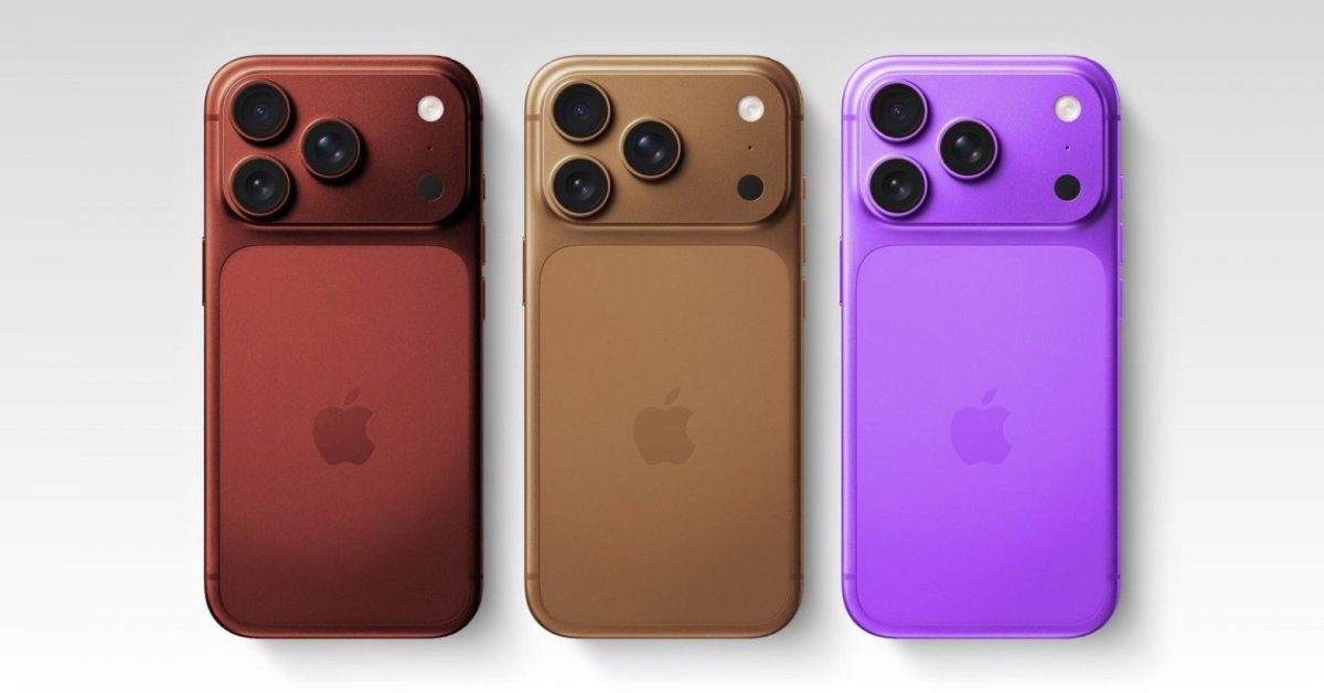 สีหลุด iPhone 18 Pro! Apple เตรียมเข็น "กาแฟ" และ "ไวน์เบอร์กันดี" ลงสนามในปีหน้า