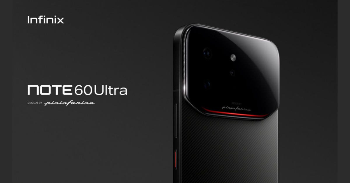 เปิดตัว Infinix Note 60 Ultra Design by Pininfarina มือถือเรือธงรุ่นแรกที่รองรับการโทรผ่านดาวเทียมแบบสองทาง