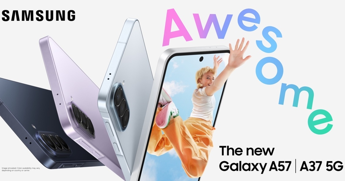 เปิดตัว Galaxy A57 5G และ Galaxy A37 5G จากซัมซุง ยกระดับการถ่ายวิดีโอมุมกว้าง 4K พร้อมดีไซน์ใหม่บางเบากว่าเดิม 19 กรัม