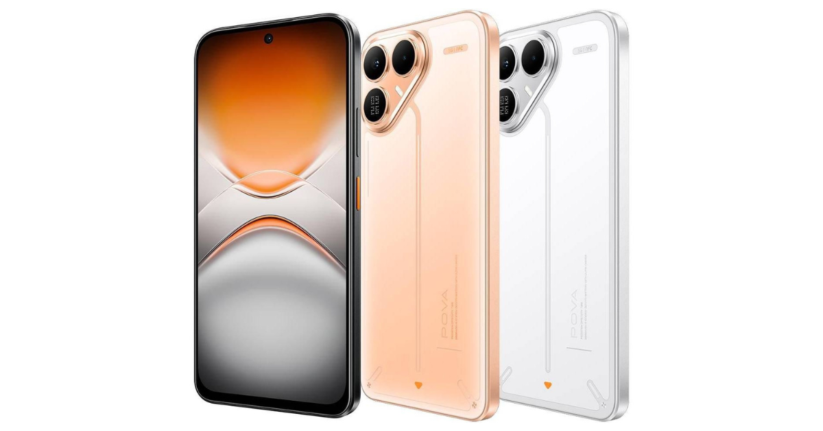 ฉีกทุกกฎดีไซน์! เปิดตัว Tecno Pova 8 อัดแบตยักษ์ 8,000mAh พร้อมจอไฟดอทแมทริกซ์สุดล้ำบนฝาหลัง